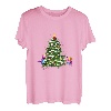 Frohe Weihnachten mit Katzen und Weihnachtsbaum T-Shirt