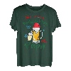 Herren Mein erstes Weihnachten als Papa Bierglas T-Shirt