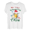 Herren Mein erstes Weihnachten als Papa Bierglas T-Shirt
