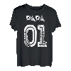 Herren Vater Tochter Partnerlook Papa Mädchen Geschenk T-Shirt