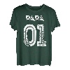 Herren Vater Tochter Partnerlook Papa Mädchen Geschenk T-Shirt