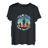 Herren Papa und Tochter zwei Töchter doppelt so cool Zwillingspapa T-Shirt