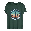 Herren Papa und Tochter zwei Töchter doppelt so cool Zwillingspapa T-Shirt