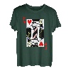 König des Herz Spielkarte Hemd Halloween Kostüm T Shirts T-Shirt