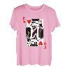 König des Herz Spielkarte Hemd Halloween Kostüm T Shirts T-Shirt