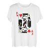 König des Herz Spielkarte Hemd Halloween Kostüm T Shirts T-Shirt