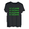 Binär Papa T-Shirt für Computer Nerd
