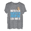 Herren Bester Katzenopa Der Welt Katzenvater Katze Katzen Opa T-Shirt