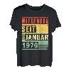 Legendär seit Januar 1970 52. Geburtstag Vintage T-Shirt