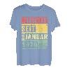 Legendär seit Januar 1970 52. Geburtstag Vintage T-Shirt