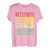 Legendär seit Januar 1970 52. Geburtstag Vintage T-Shirt