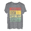Legendär seit Januar 1970 52. Geburtstag Vintage T-Shirt