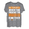 T-Shirt mit Aufschrift 