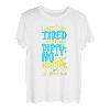 Falls ich müde und schmutzig aussehe - Vater und Töchter T-Shirt
