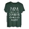 Kinder Bester Papa Danke Geschenke zum Geburtstag Vatertag von Kind T-Shirt