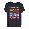 Gay Pride LGBT Support Trans Pan Lesbian Bi Equality T-Shirt