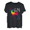 Gay Trans LGBTQ Regenbogen Hirsch Rainbow Oh deer I am queer T-Shirt