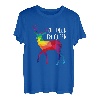 Gay Trans LGBTQ Regenbogen Hirsch Rainbow Oh deer I am queer T-Shirt