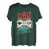 Dad Level Vater und Ich Beste Freunde Retro Zocker Papa T-Shirt