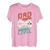 Dad Level Vater und Ich Beste Freunde Retro Zocker Papa T-Shirt