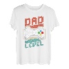 Dad Level Vater und Ich Beste Freunde Retro Zocker Papa T-Shirt