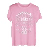 Januar 1983 Lustige Geschenke 40. Geburtstag Mann Frau T-Shirt