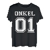Herren Onkel 01 Bruder Partnerlook Geschenk T-Shirt
