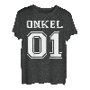 Herren Onkel 01 Bruder Partnerlook Geschenk T-Shirt