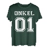 Herren Onkel 01 Bruder Partnerlook Geschenk T-Shirt