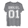 Herren Onkel 01 Bruder Partnerlook Geschenk T-Shirt