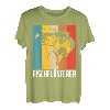 Herren Retro Angler Fisch Flüsterer Geschenk | Fischflüsterer T-Shirt
