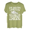 Herren Die Besten Väter Werden Zum Opa Befördert T-Shirt