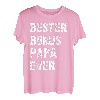 Herren Bester Bonus Papa Ever Stiefvater Spruch Ersatzpapa Vatertag T-Shirt
