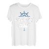 Funny Boot Kapitän: Papitän - Vater T-Shirt