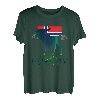 Norwegen Elch Fjord Norwegenurlaub Skandinavien Polarkreis T-Shirt