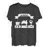 Kaffee - Gespann Fahren - Wein - Funny Tagesplan T-Shirt