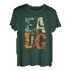 Bassgitarre Bass EADG Bassschlüssel für Bassist T-Shirt