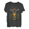 Giraffen-Savanne-Wald-Grasland-Mandala-Stammestier Kunst T-Shirt