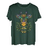 Giraffen-Savanne-Wald-Grasland-Mandala-Stammestier Kunst T-Shirt