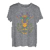 Giraffen-Savanne-Wald-Grasland-Mandala-Stammestier Kunst T-Shirt