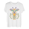 Giraffen-Savanne-Wald-Grasland-Mandala-Stammestier Kunst T-Shirt