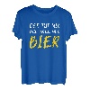 Herren Der Tut Nix Der Will Nur Bier Saufen Party Lustiges Männer T-Shirt
