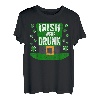 Saint Patricks Day Lustiges Geschenk Irish I Were Drunk T-Shirt