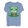 Saint Patricks Day Lustiges Geschenk Irish I Were Drunk T-Shirt