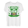 Saint Patricks Day Lustiges Geschenk Irish I Were Drunk T-Shirt