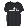 Herzschlag Familie Puls EKG T-Shirt
