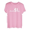 Herzschlag Familie Puls EKG T-Shirt