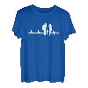 Herzschlag Familie Puls EKG T-Shirt