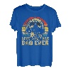 Best Malteser Hund Welpe Retro Papa Vater Dad Ever Geschenk T-Shirt
