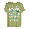Herren Papa Sohn Vater T-Shirt